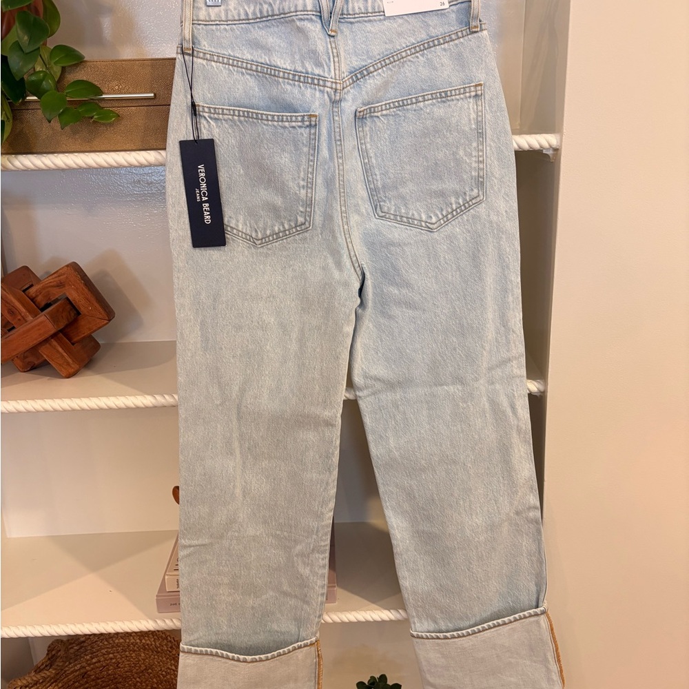 VERONICA BEARD Light Blue Dylan Ankle Jeans - Picture 6 of 7